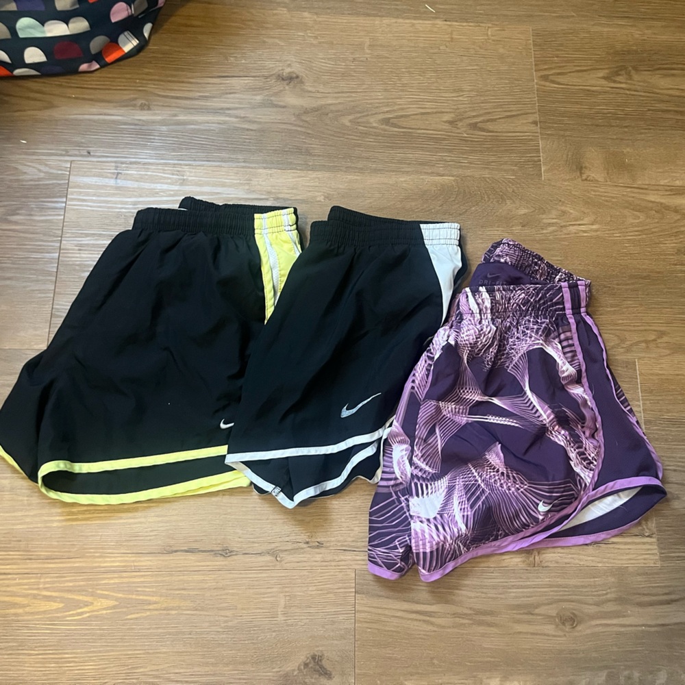 Lot of 3 Nike Dri Fit Shorts Women’s Small